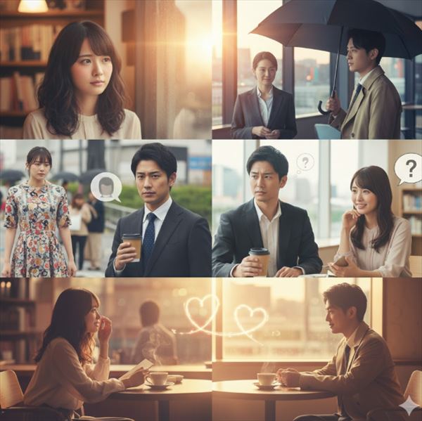 遠くから見つめるのは好意がある