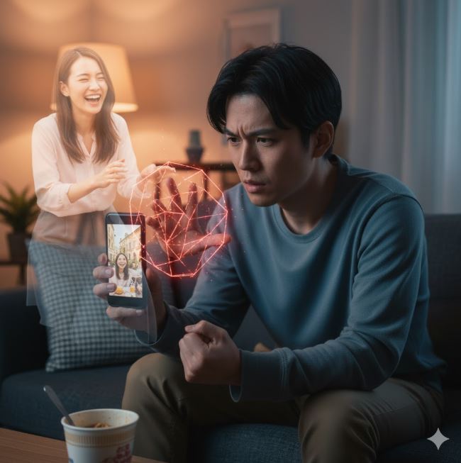 振っ た 元 カノ 楽し そう むかつく