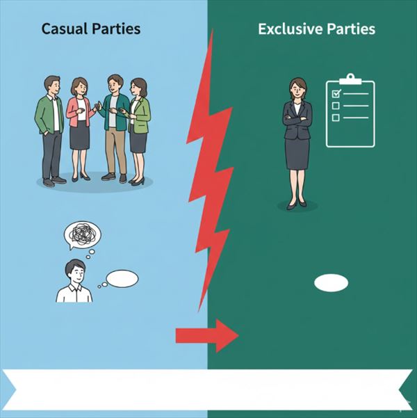 婚活パーティー ろくな女がいない